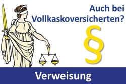Teaser Verweisung bei Vollkaskoversicherung