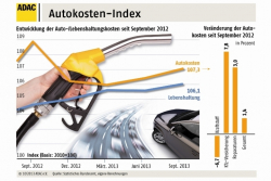 Autokosten Index Herbst 2013