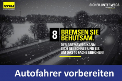 Das Winterkampagnen-Video von Textar veranschaulicht, wie Autofahrer auch bei winterlicher Witterung sicher unterwegs sein können. 